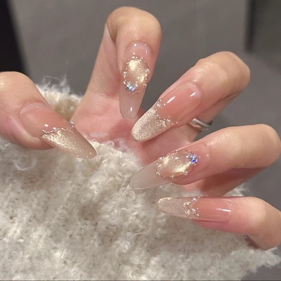 纸醉金迷纯手工穿戴甲