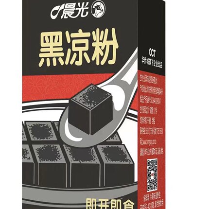 晨光凉粉即食【温州发货】仙草果冻正品保证24盒*255克5月新日期