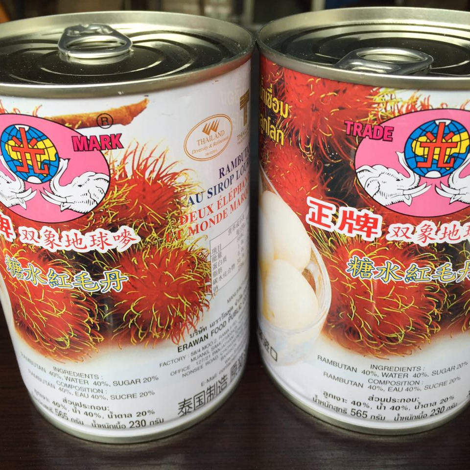 双象红毛丹罐头565g*12罐整箱装正牌泰国进口糖水龙眼龙凤果新鲜