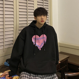 @港风爱心连帽卫衣东东秋冬季男外套情侣装打底衫W3004-P45控68，男装卫衣，星座216(原A116)