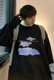 开叉云朵圆领毛衣东东男秋冬套头打底针织衫外套PM1004-P55控78，男装针织衫/毛衣，星座216(原A116)