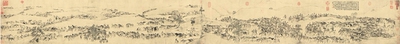 李公麟临韦偃牧放图北宋国画