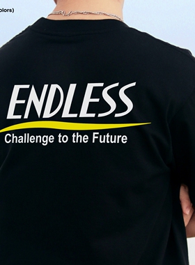 ENDLESS短袖竞技殿堂级刹车简约字母T恤JDM文化日系汽车服饰