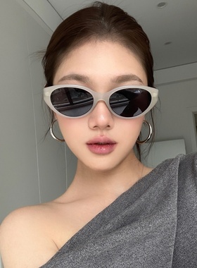 高级感偏光猫眼墨镜女2025新款