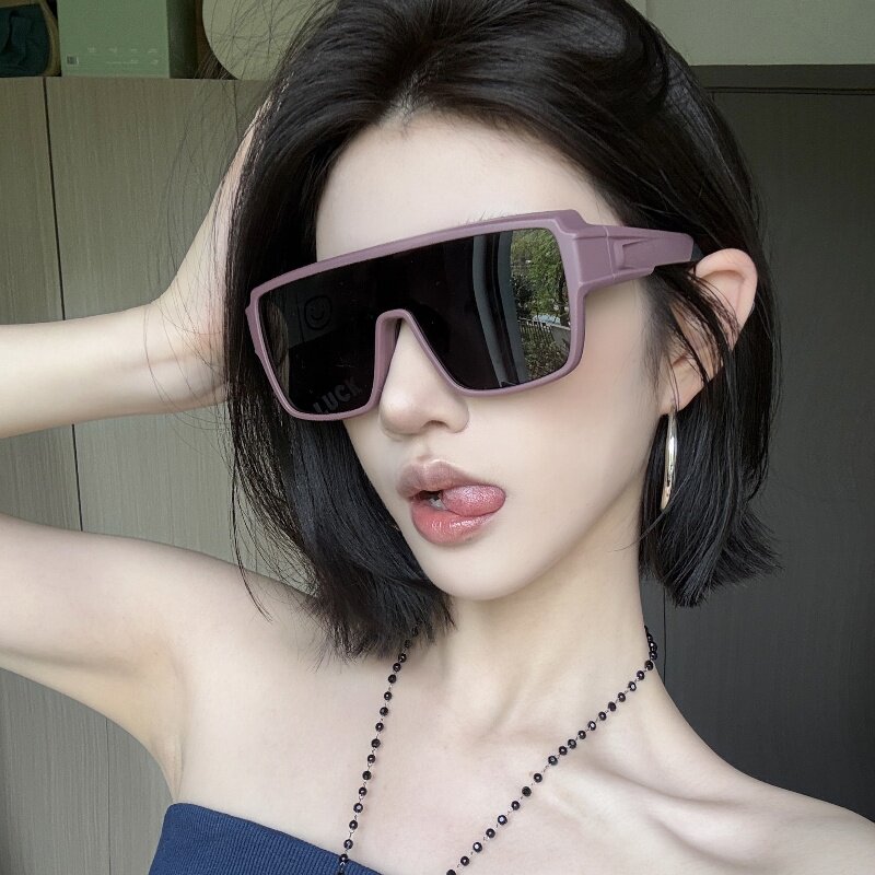 近视墨镜套镜大框显脸小气质方形户外太阳眼镜女偏光防紫外线韩版