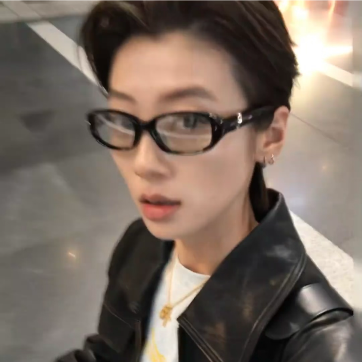 复古素颜黑框眼镜韩版潮男女同款