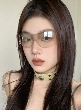 佳柚骑行防风水银片显脸小墨镜