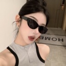 猫眼gm墨镜女高级感jennie同款 方圆脸显瘦小脸太阳眼镜韩版 欧美风