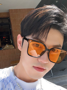 新款潮情侣男士女夏网高级太阳镜