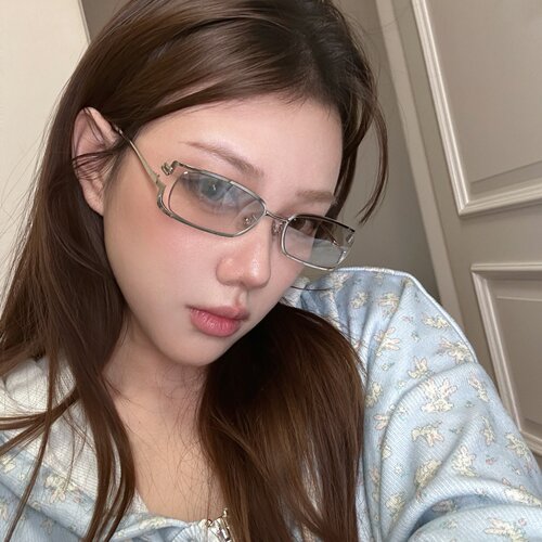镂空水银辣妹方圆脸显瘦太阳眼镜