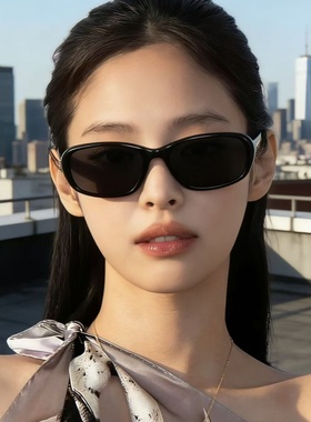 韩系Jennie复古猫眼显瘦太阳镜女