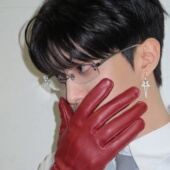 范丞丞同款 复古韩版 潮男无框方形素颜gm眼镜金属银高级感中古千禧