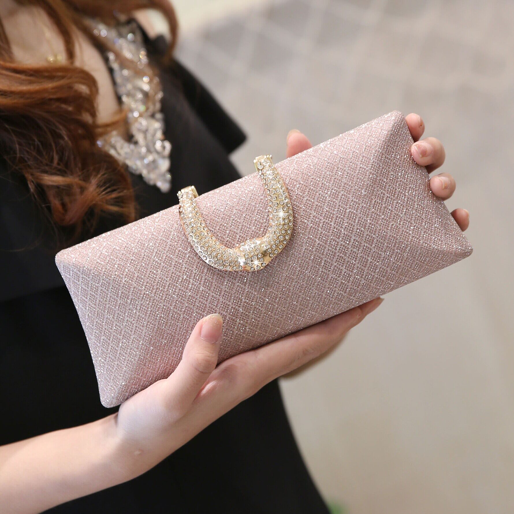 包包女2026新款高级感小手包女手拿包婚宴包宴会礼服包精致晚宴包