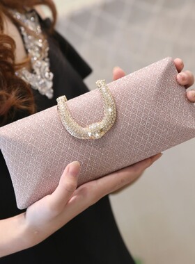 2025新款高级感手包女手拿包婚宴包宴会礼服包精致晚宴包年会手包