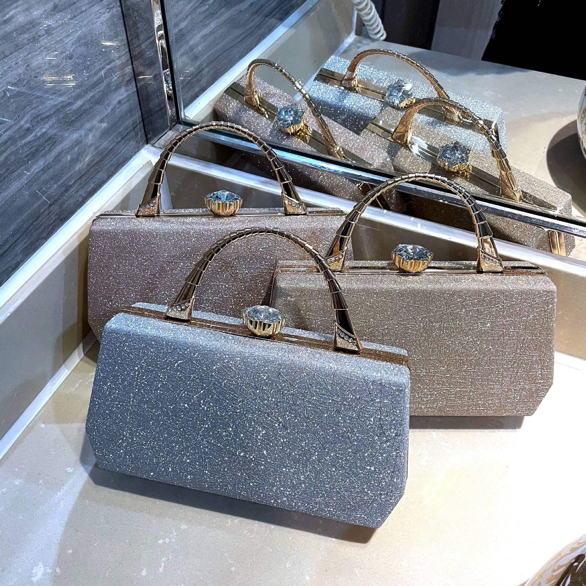 高级感婚礼手拿包名媛宴会包闪闪晚礼服旗袍专用手包手提包手机包