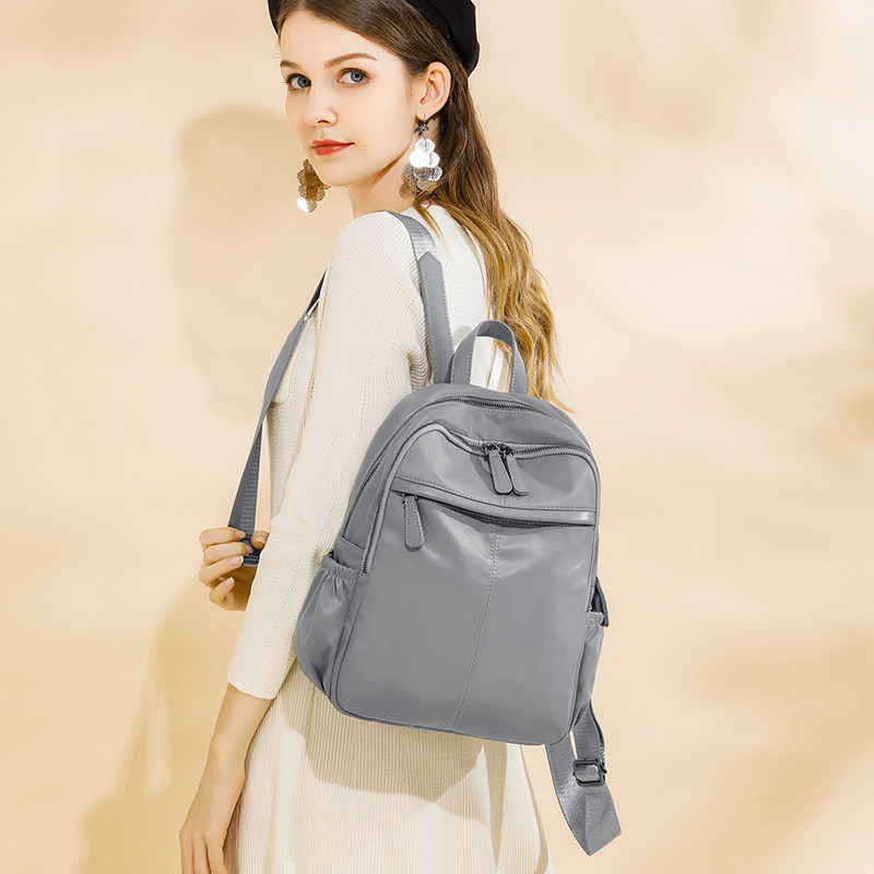 超火的牛津布双肩包女2020新款韩版时尚百搭防水迷你小包帆布背包