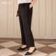 胖mm显瘦通勤休闲长裤 女2026春新款 子 醋酸小脚裤 美丽客栈高端大码