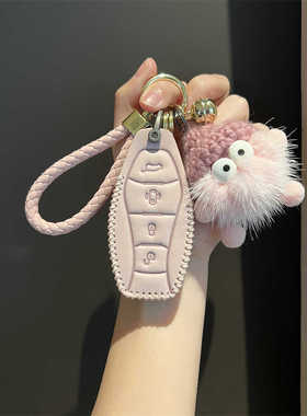 适用于红旗h5钥匙套23款h9 hs7壳h7扣eqm5专用e-hs3高档hs5汽车女