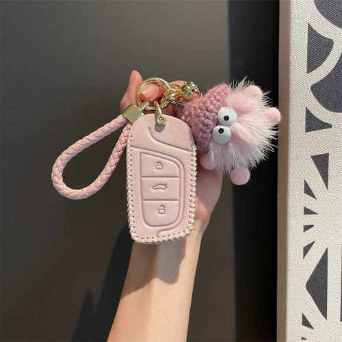 PU奇瑞简约汽车钥匙套包壳扣