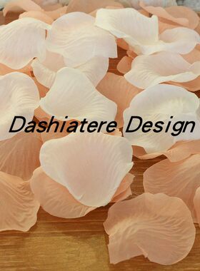 Dashiatere浪漫仿真花瓣装饰