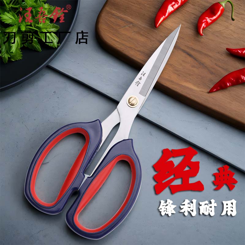 不锈钢剪刀汪吾铨厨房强力