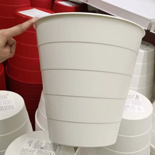 IKEA宜家正品芬尼斯家用收纳桶置物客厅卧室厨房大号垃圾桶废纸篓