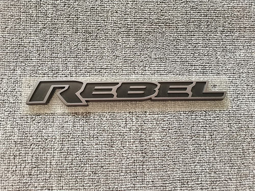 适用于道奇公羊霸王龙RAM车标REBEL 4X4字标SPORT后尾门标贴改装