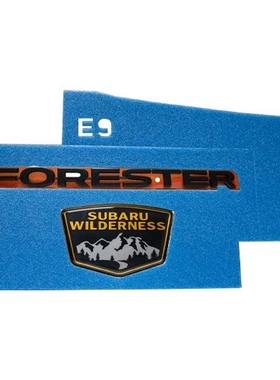 适用于斯巴鲁傲虎荒野版车标FORESTER尾标WILDERNESS标志OUTBACK
