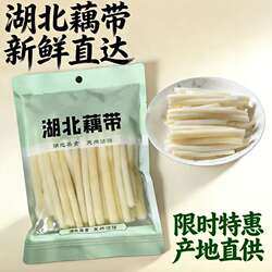 洪湖原味藕带袋装500g湖北脆嫩藕带新鲜现挖半成品藕带炒食凉拌菜