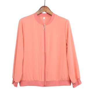 潮流减龄短款 妈妈女士防晒衣拉链洋气时尚 轻柔软休闲 夏装 2025新款