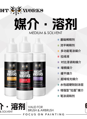 17ml/35ml稀释剂笔涂媒介/溶剂