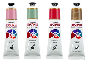 夜之工坊 表1JS 单支 A-J号色JO SONJA‘S丙烯颜料分装15ML尖嘴瓶