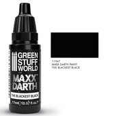 Maxx Darth 超黑涂料 GreenStuffWorld 水性笔 喷涂战锤人像兵人