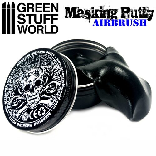 GreenStuffWorld 遮盖泥60gr 不含油脂不会风干 GSW战锤人像兵人