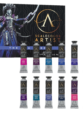 Scale75 Artist 12色SSAR-025THE SEAPURPLE艺术家牙膏蓝紫色套装