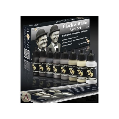 paint黑白色套装水性漆