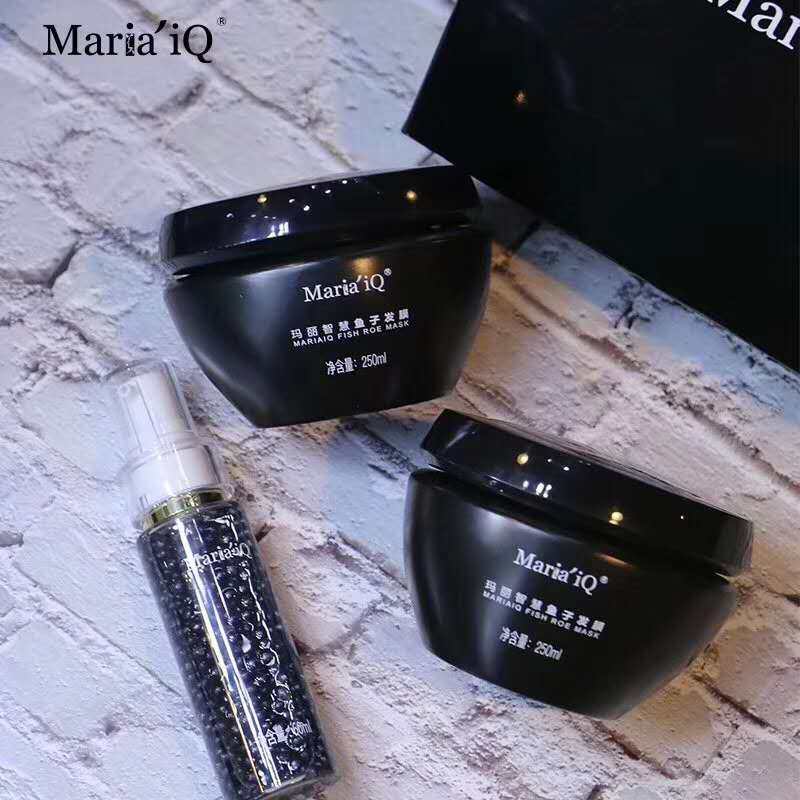Maria'iQ/玛丽智慧水解蛋白护发套装 鱼子酱发膜倒膜头发护色