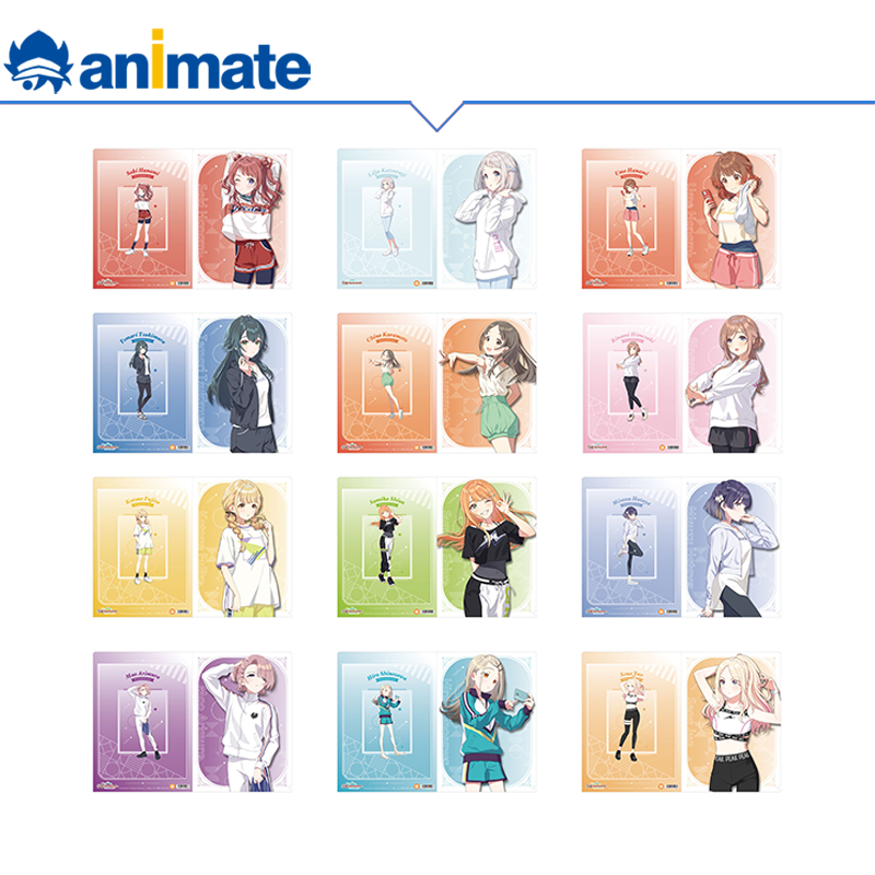 【现货】学园偶像大师 原作版 透明文件夹 animate正版官方周边