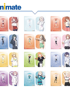 【现货】学园偶像大师 原作版 透明文件夹 animate正版官方周边