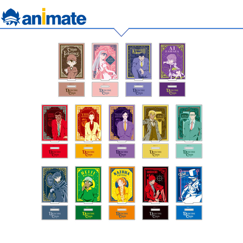 【现货】名侦探柯南 动画版 亚克力立牌盒蛋 animate正版官方周边
