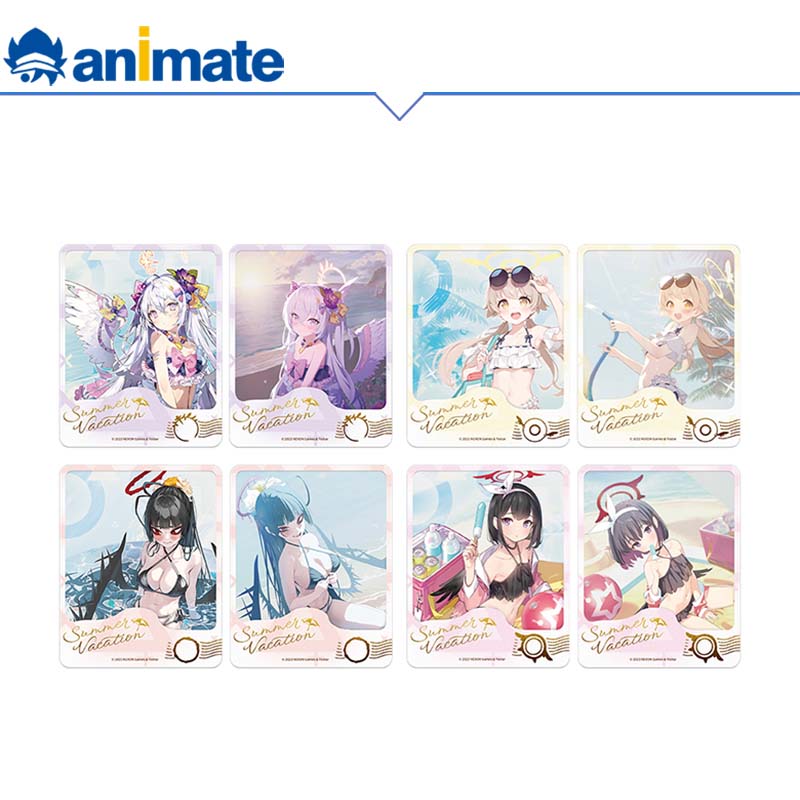 蔚蓝档案泳装系列拍立得