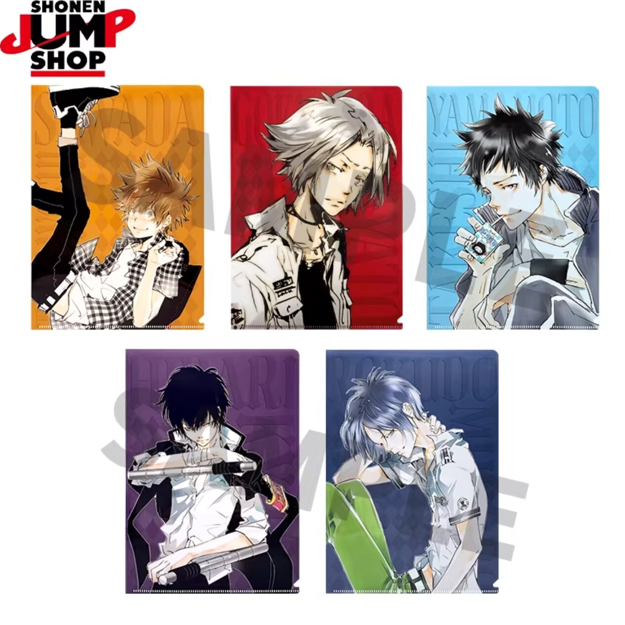 【JUMP SHOP】【现货】家庭教师 彩图文件夹 animate正版授权周边图片