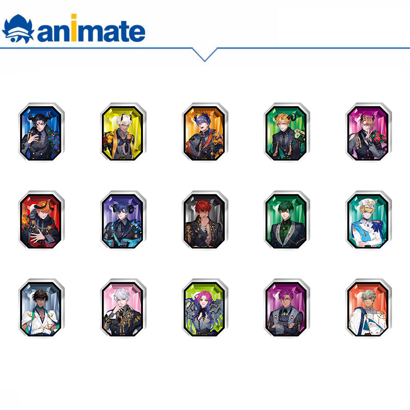 【现货】Obey Me! 5周年 亚克力徽章盒蛋animate正版授权官方周边