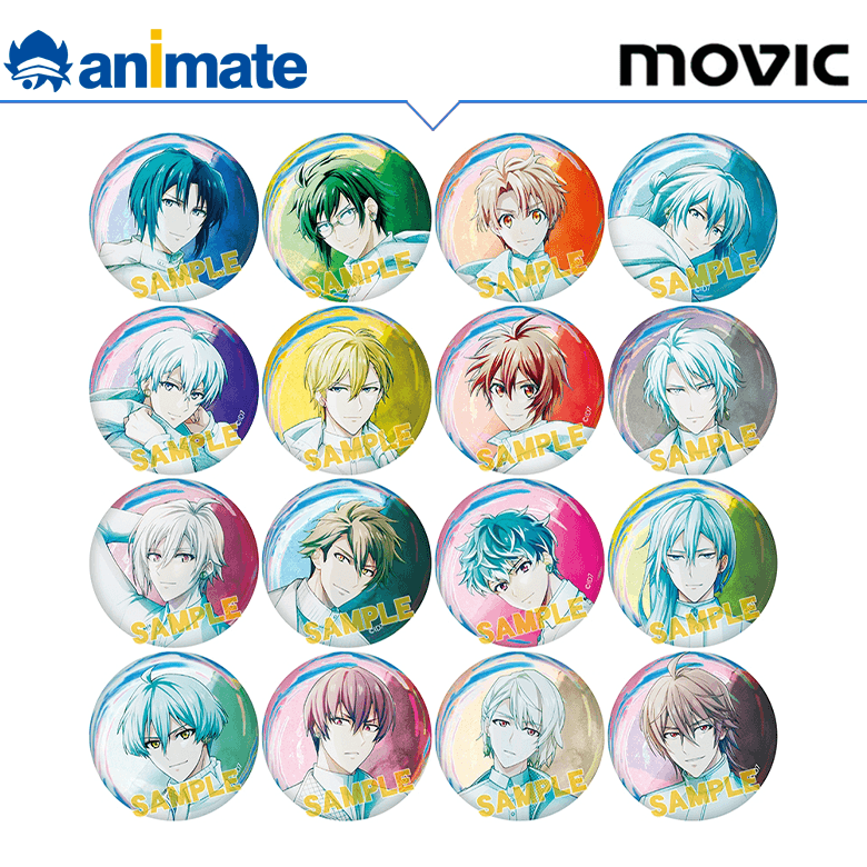 【movic】【现货】idolish7 角色徽章盒蛋 6周年立绘 授权正版