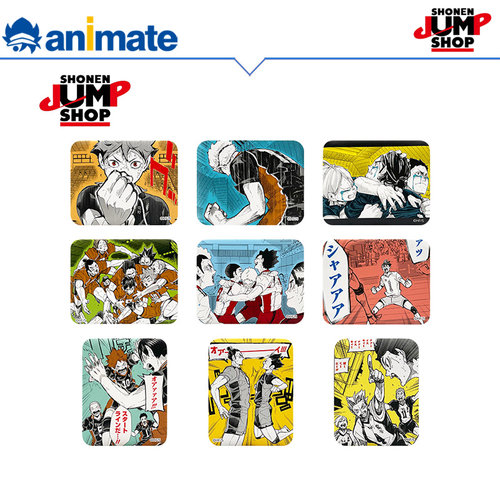 【SHONEN JUMP SHOP】【现货】排球少年！！胜利姿势徽章 盲盒