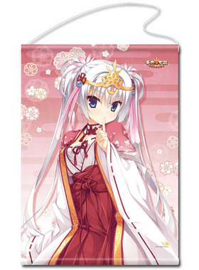 【现货】柚子社 千恋＊万花 围剿之魂 菰绵遥华黑白双翼挂画周边