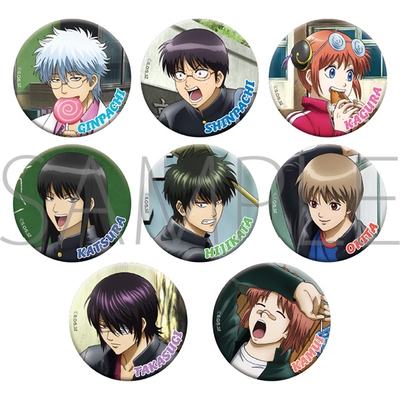 【现货】银魂 动画版 3年Z组银八老师徽章立牌盲抽 animate正版