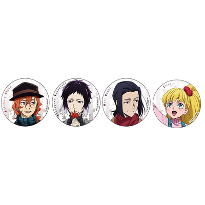 【现货】文豪野犬 八周年 红叶狩2023 徽章盲盒 animate 正版