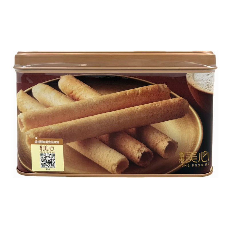 香港进口蛋卷 美心蛋卷原味精致四式鸡蛋卷礼盒装 年节糕点礼盒