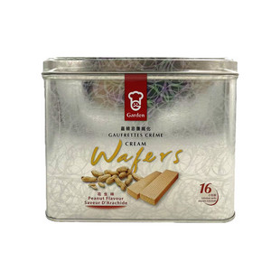 香港进口威化 港版嘉顿迷你忌廉威化饼干16包入罐装礼盒 年货礼盒